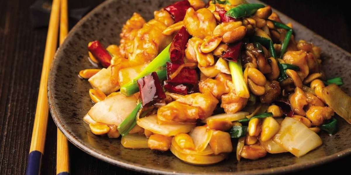 Пиле със зеленчуци, китайска кухня