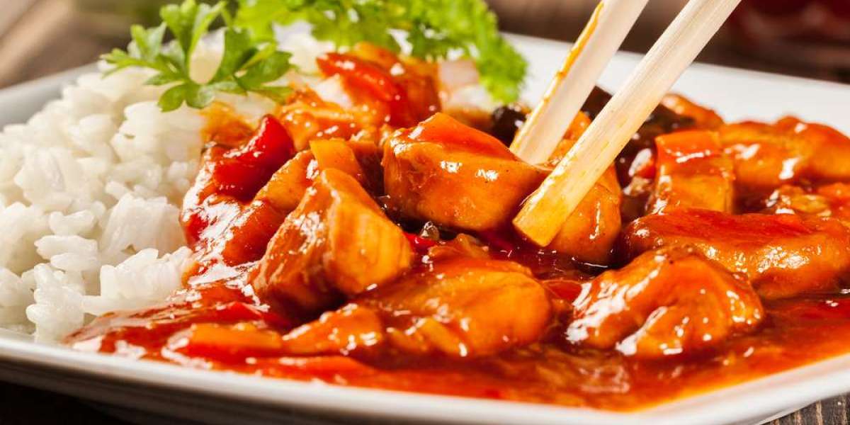 Пиле в сладко-кисел сос, китайска кухня