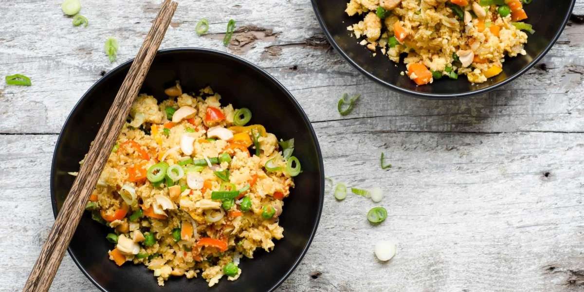 Ориз с пиле и зеленчуци, китайска кухня