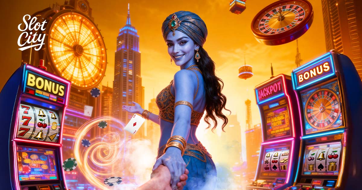 Бонуси Slot City ✦ Як отримати бездепозитний бонус казино Слот Сіті?